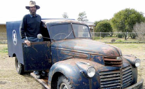 Jeff Gotz spent eight months working tirelessly to restore this 1942 ex-army ambulance, which he hopes will get him to Western Australia for the National Historical Machinery Rally. Jeff Gotz spent eight months working tirelessly to restore this 1942 ex-army ambulance, which he hopes will get him to Western Australia for the National Historical Machinery Rally.